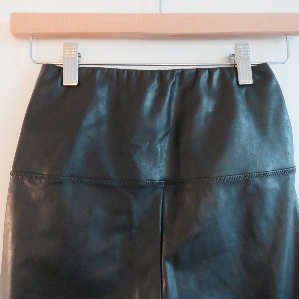 ARITZIA WILFRED Daria Black Faux Leather Leggings - Size S - Picture 9 of 15